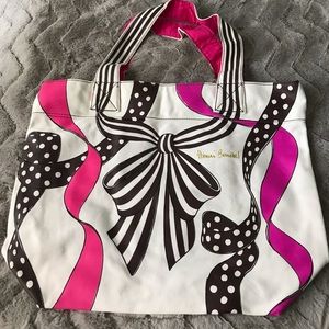 Henri Bendel Canvas Tote